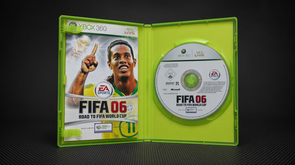 FIFA 06 Road to FIFA World Cup Xbox 360 – Geöffnet mit CD