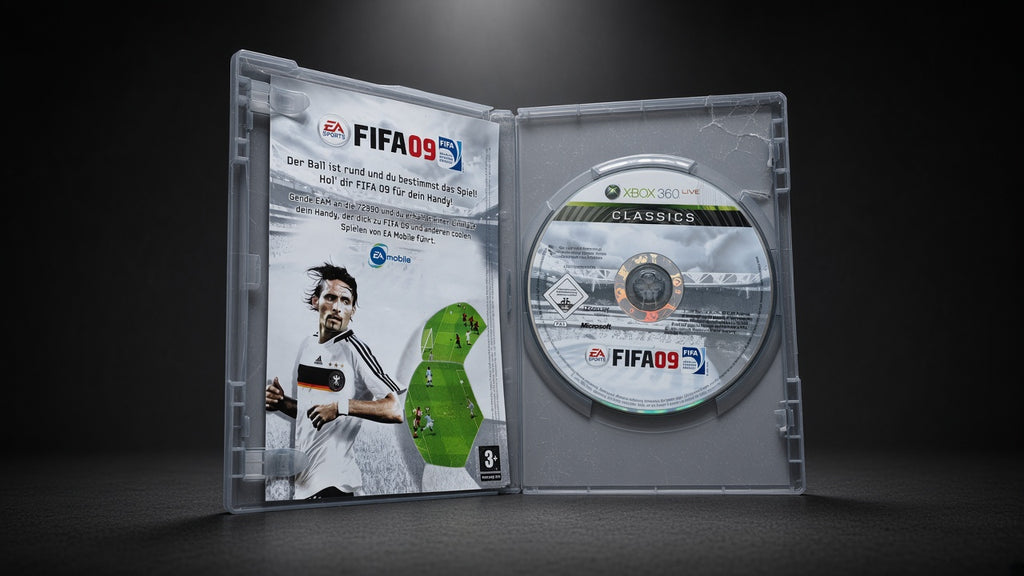 FIFA 09 Xbox 360 Classics – Geöffnet mit CD