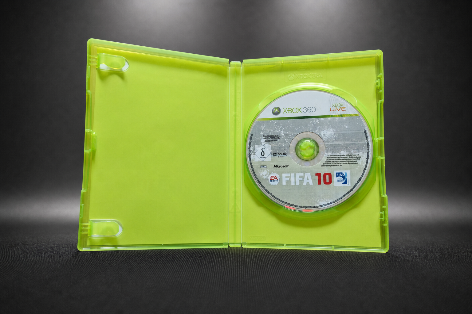 Xbox 360 S (Slim) – 250GB – Schwarz – Bundle mit 6 Spielen & Controller (Gebraucht)