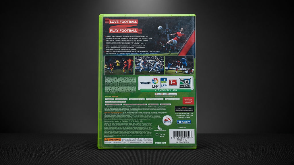 FIFA 12 Xbox 360 – Rückseite