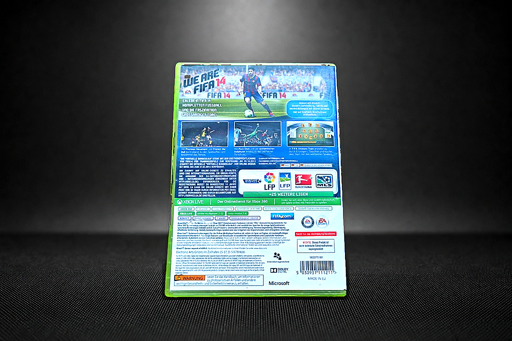 FIFA 14 Xbox 360 – Rückseite