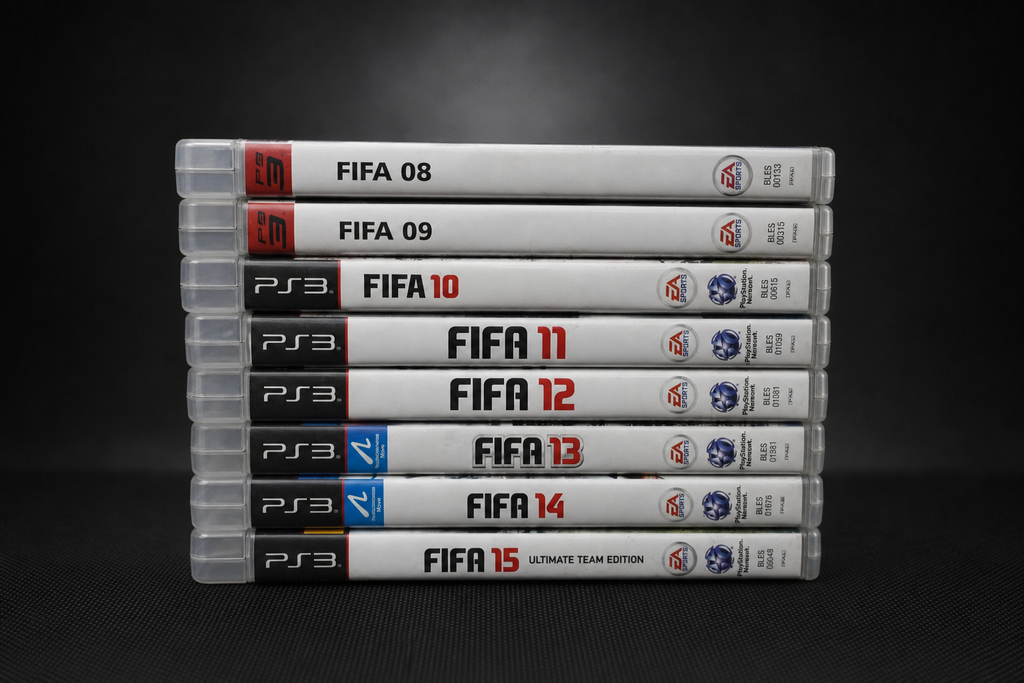 FIFA PS3 Sammlung Bundle – FIFA 08 bis FIFA 15 (8 Spiele)