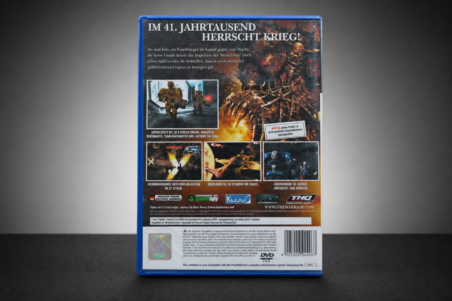 Warhammer 40,000: Fire Warrior – PlayStation 2