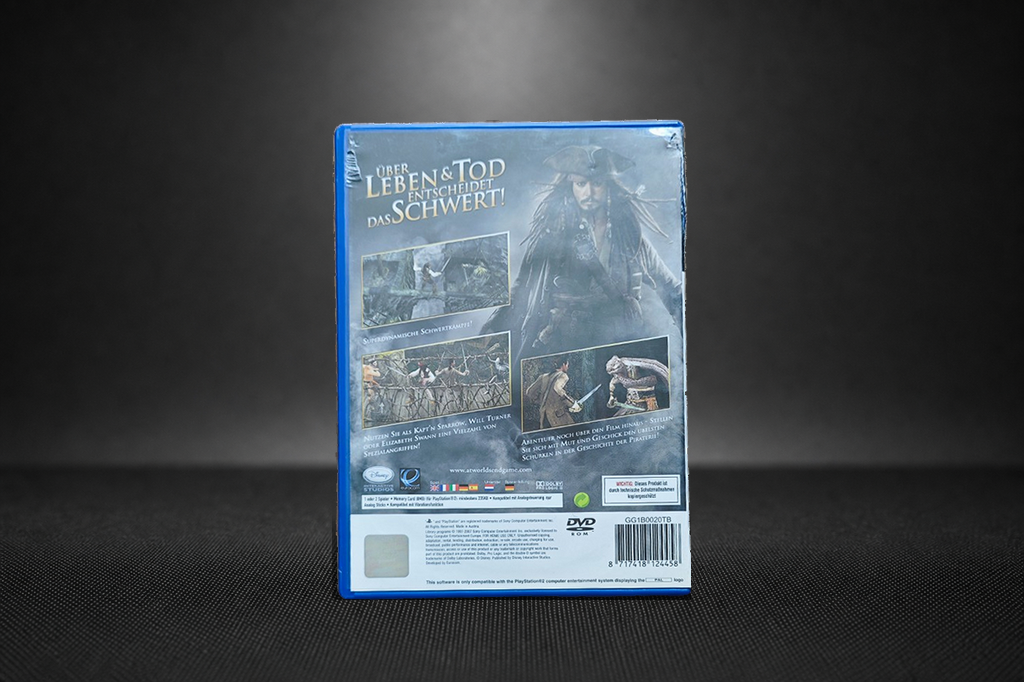 Pirates of the Caribbean Am Ende der Welt PS2 – Rückseite