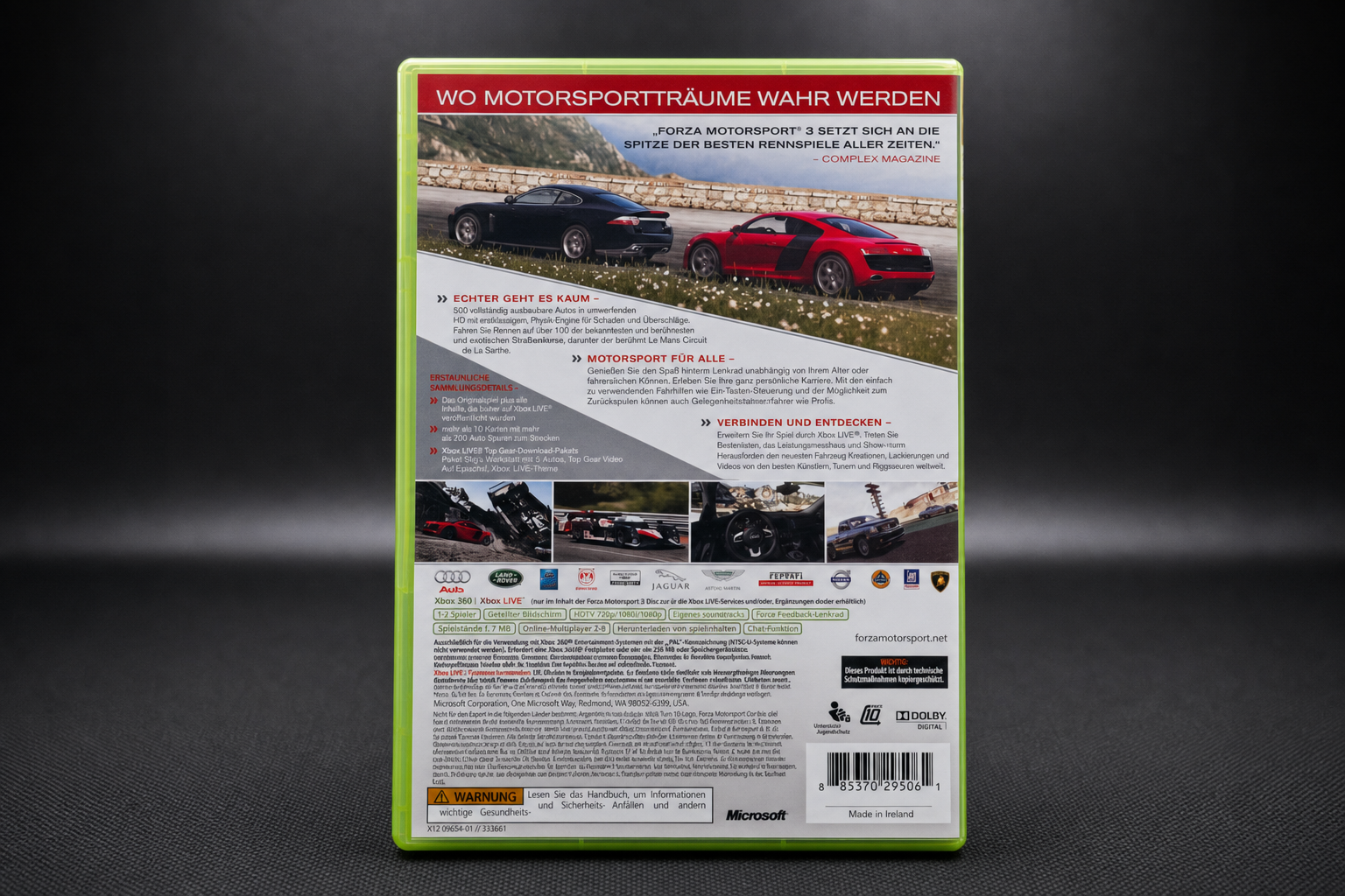 Forza Motorsport 3: Ultimative Sammlung Classics – Xbox 360