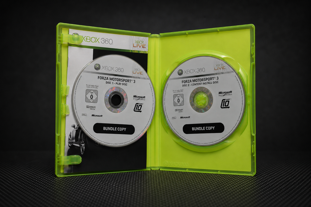 Forza Motorsport 3 + Alan Wake Double Pack Xbox 360 – Offen mit 2 Discs