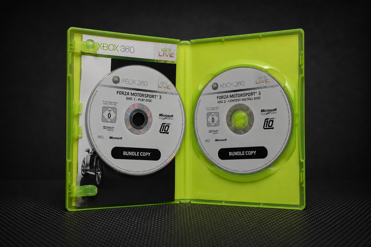Forza Motorsport 3 + Alan Wake Double Pack Xbox 360 – Offen mit 2 Discs