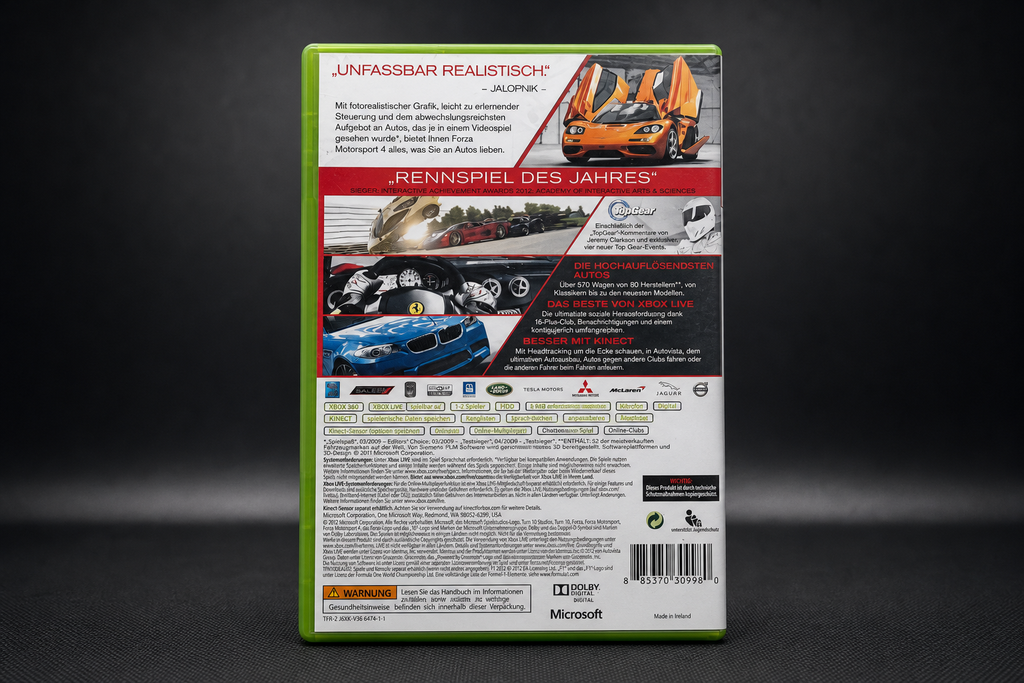 Forza Motorsport 4 – Racing Game of the Year Edition – Xbox 360