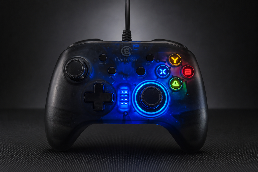 GameSir T4w – Vorderseite RGB beleuchtet