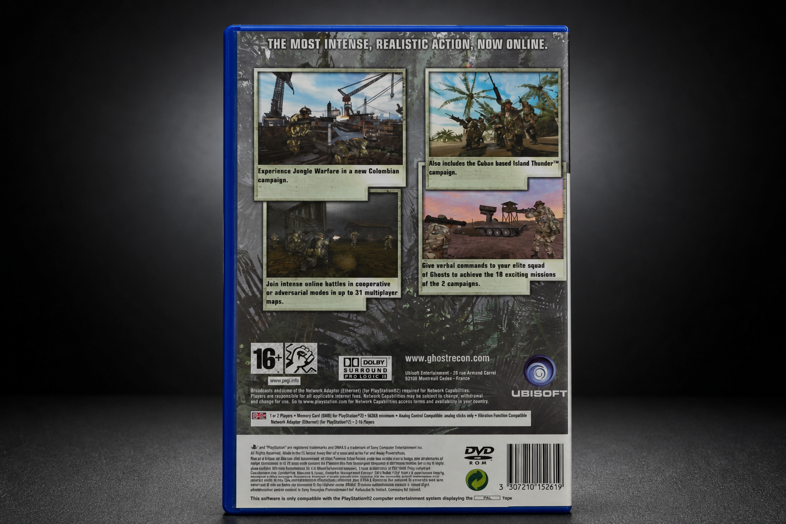 Tom Clancy's Ghost Recon: Jungle Storm – PlayStation 2