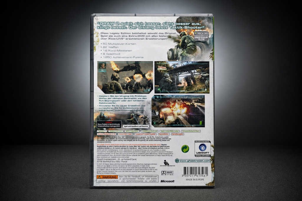 Tom Clancy's Ghost Recon Advanced Warfighter 2 – Legacy Edition – Xbox 360