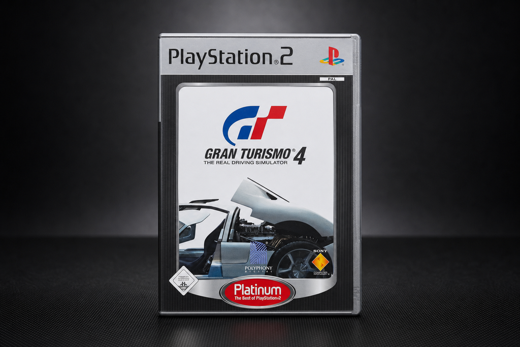 Gran Turismo 4 PS2 Platinum – Front