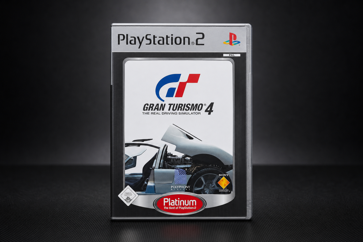 Gran Turismo 4 PS2 Platinum – Front