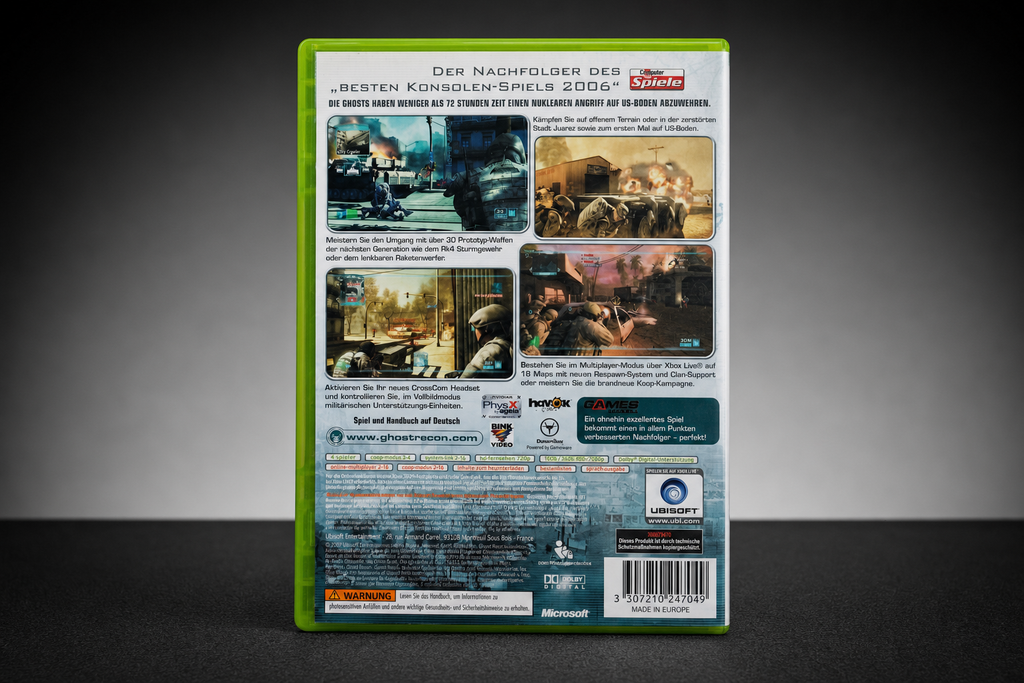 Tom Clancy's Ghost Recon: Advanced Warfighter 2 – Xbox 360
