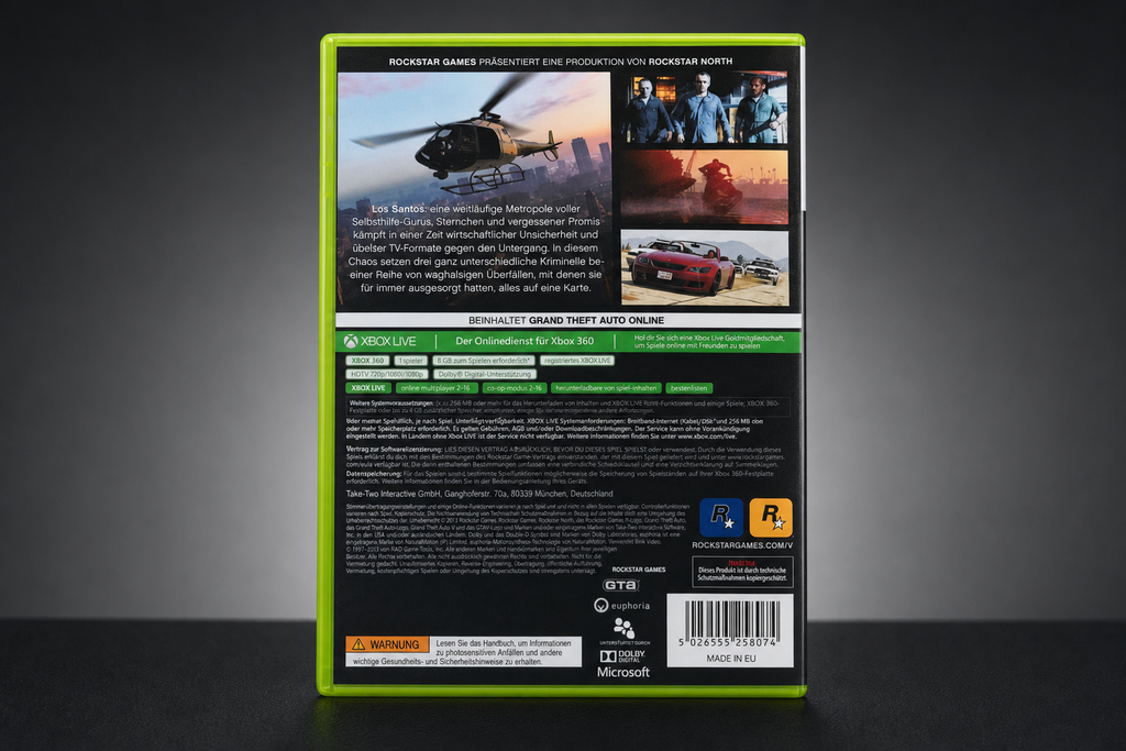 Grand Theft Auto V – Xbox 360