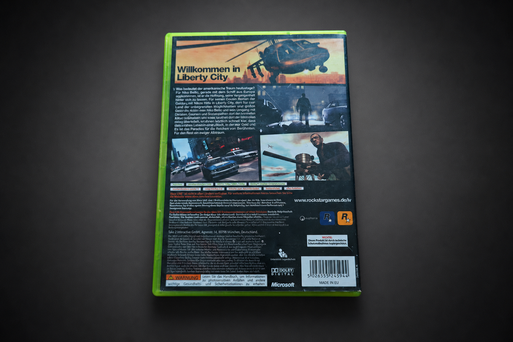 Grand Theft Auto IV – Xbox 360