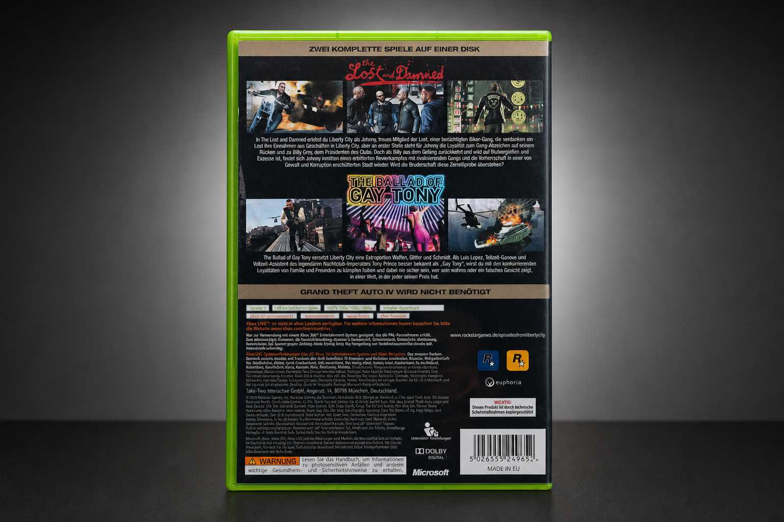 Grand Theft Auto: Episodes From Liberty City – Xbox 360