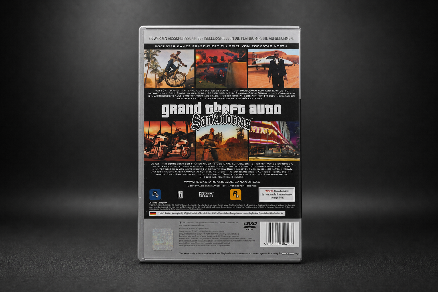Grand Theft Auto: San Andreas – PlayStation 2