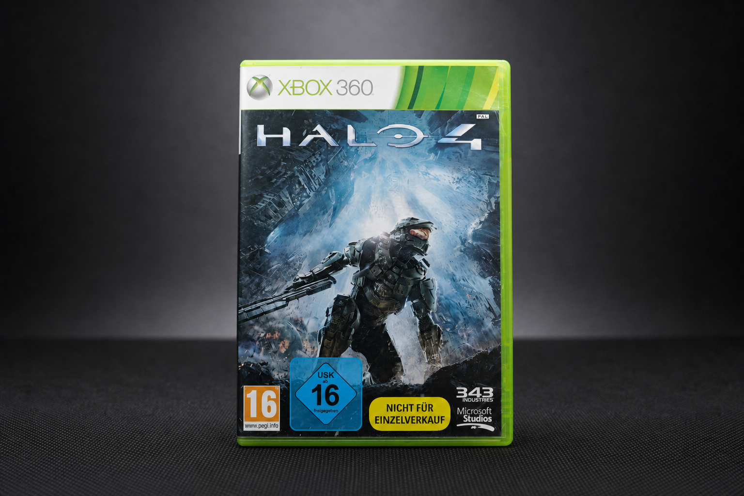Xbox 360 S (Slim) – 250GB – Schwarz – Bundle mit 6 Spielen & Controller (Gebraucht)