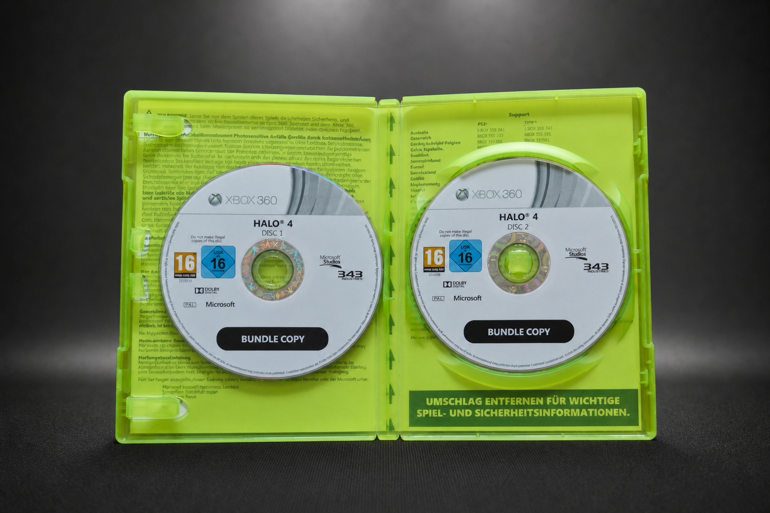 Xbox 360 S (Slim) – 250GB – Schwarz – Bundle mit 6 Spielen & Controller (Gebraucht)