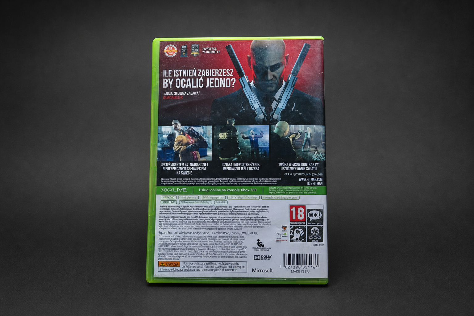 Hitman: Absolution – Xbox 360 (Polnische Version)