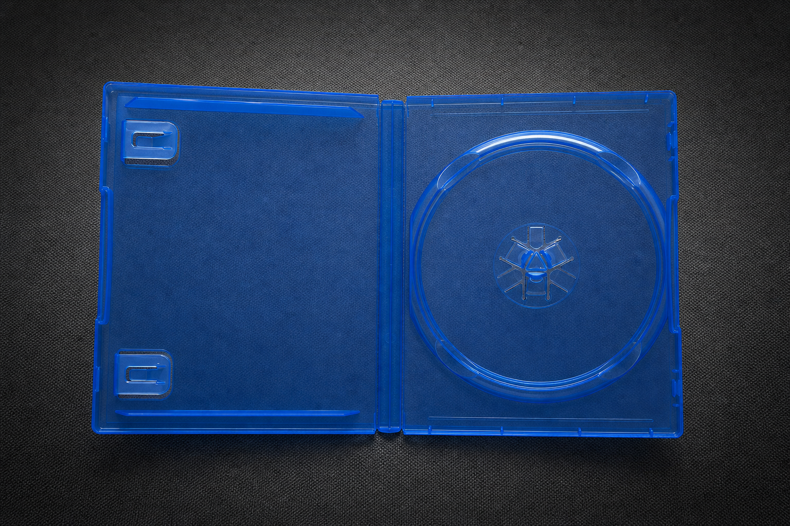 Ersatzhülle PlayStation 4 – Blau (leer)