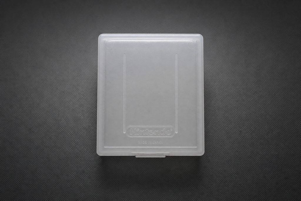 Ersatzhülle Game Boy – Transparent (leer, original Nintendo)