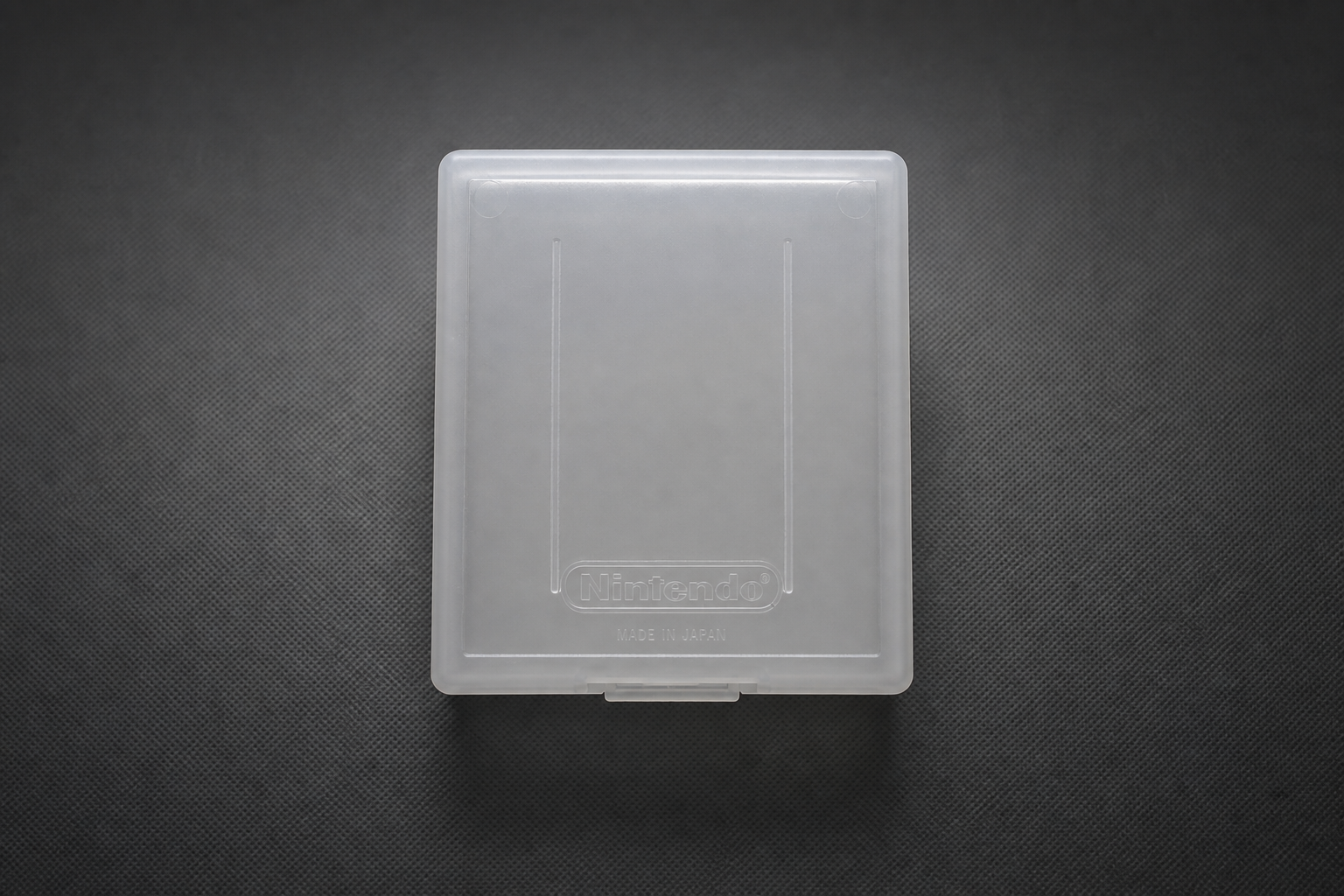 Ersatzhülle Game Boy – Transparent (leer, original Nintendo)