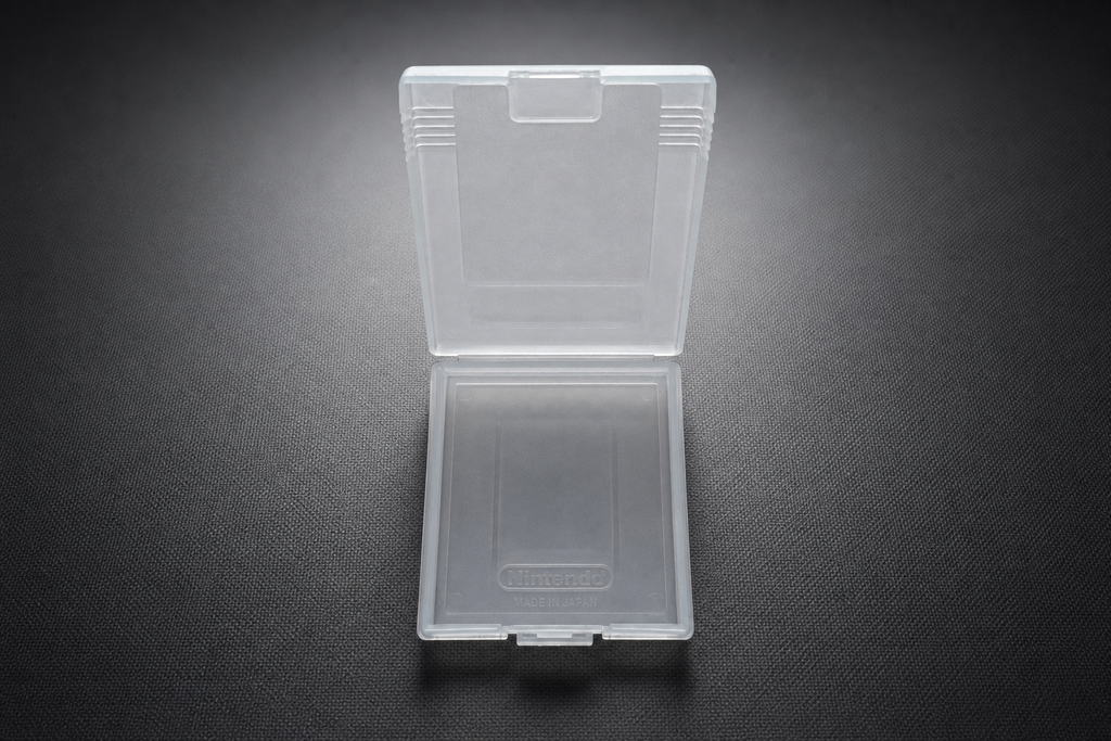 Ersatzhülle Game Boy – Transparent (leer, original Nintendo)