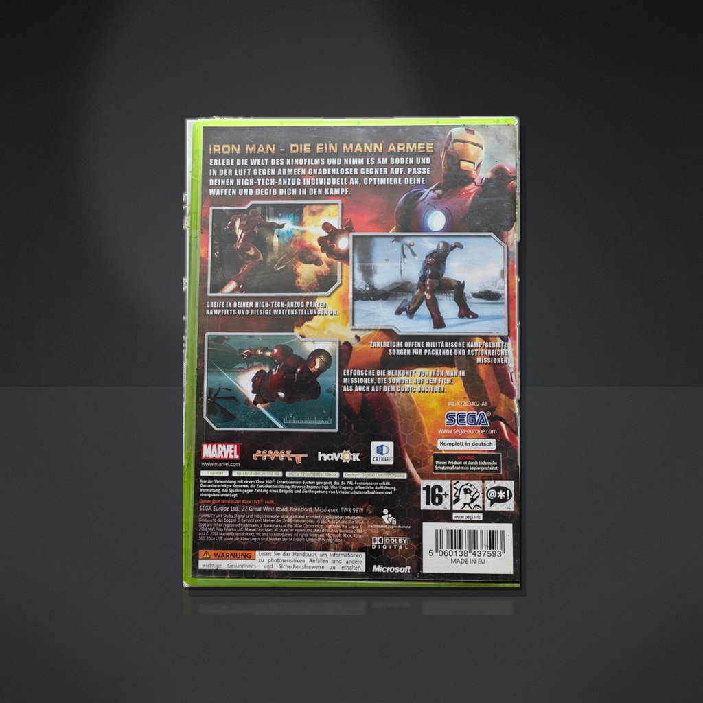 Iron Man – Das offizielle Videospiel zum Film – Xbox 360