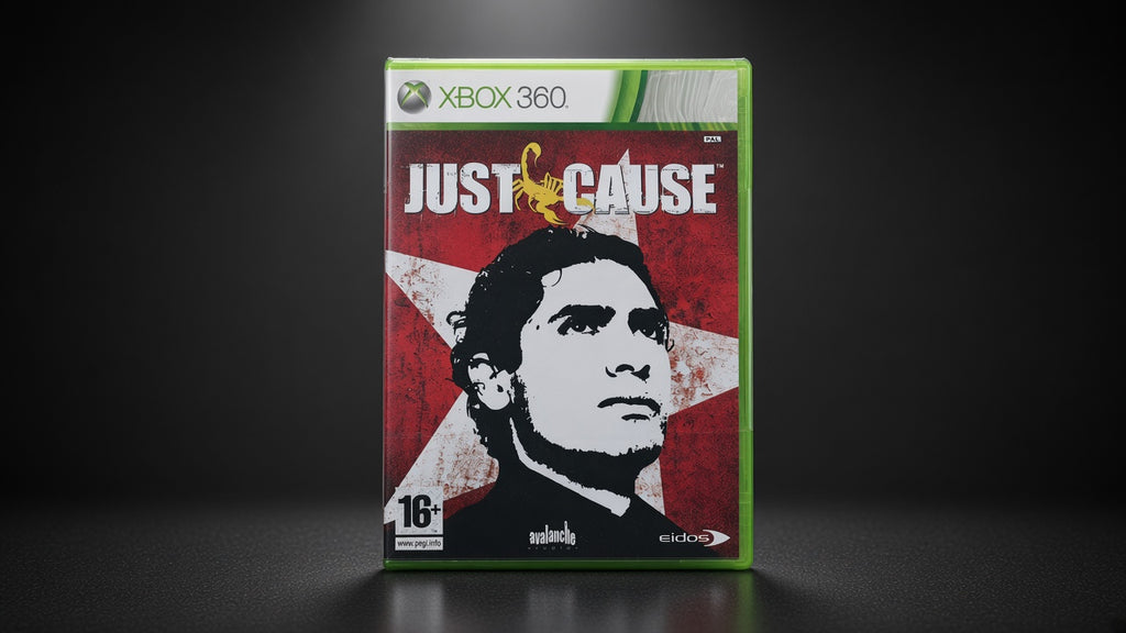 Just Cause Xbox 360 – Vorderseite, Schutzfolie vorhanden