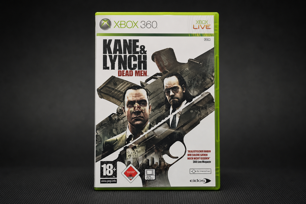 Kane & Lynch Dead Men Xbox 360 – Front