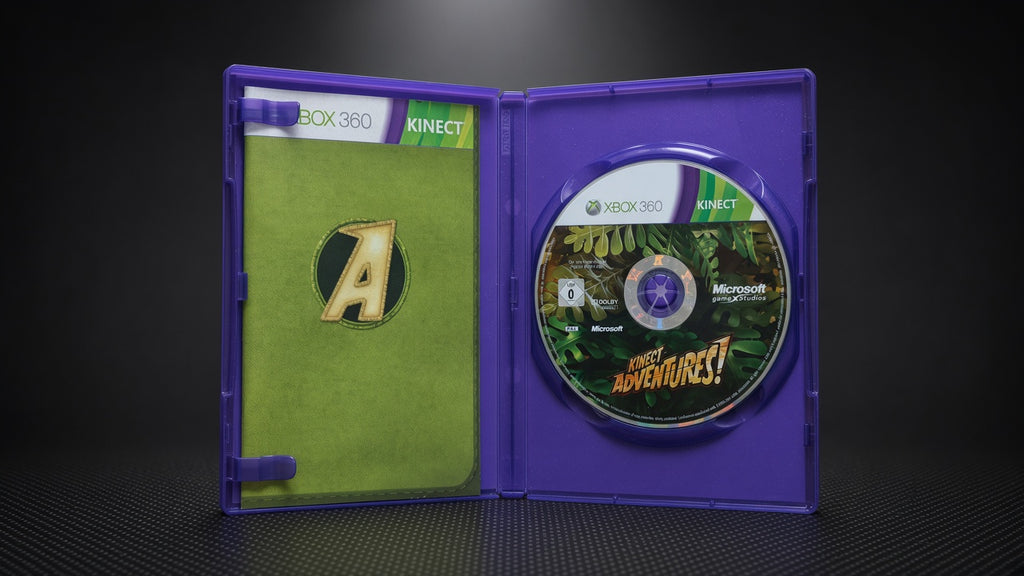 Kinect Adventures Xbox 360 – Geöffnet mit CD