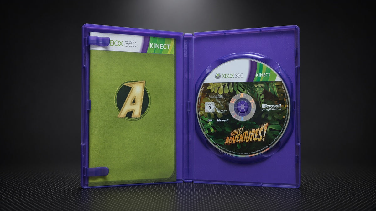 Kinect Adventures Xbox 360 – Geöffnet mit CD