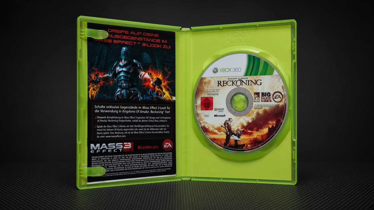 Kingdoms of Amalur Reckoning Xbox 360 – Geöffnet mit CD