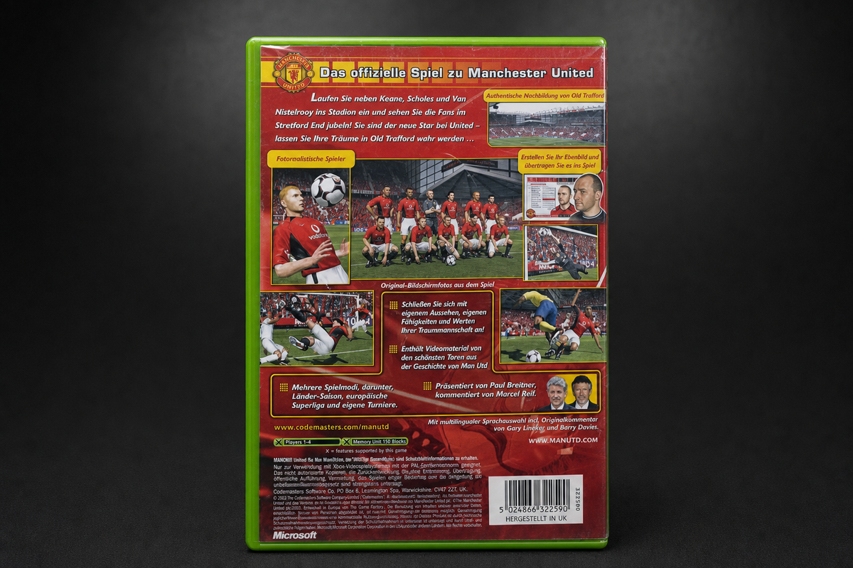Manchester United Club Football – Xbox