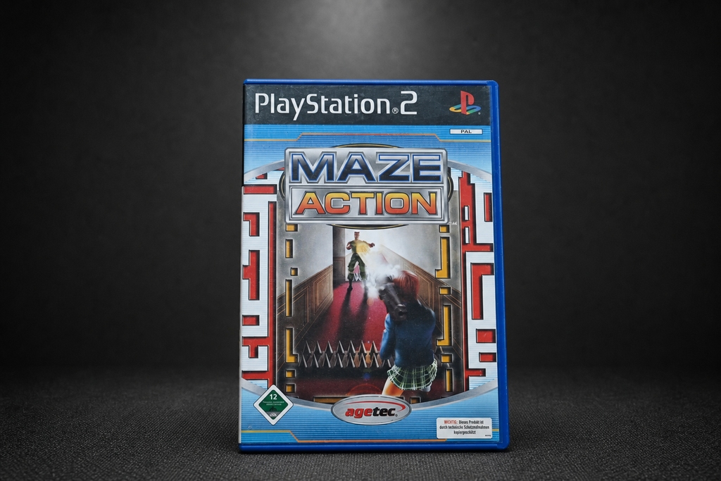 Maze Action PS2 – Front