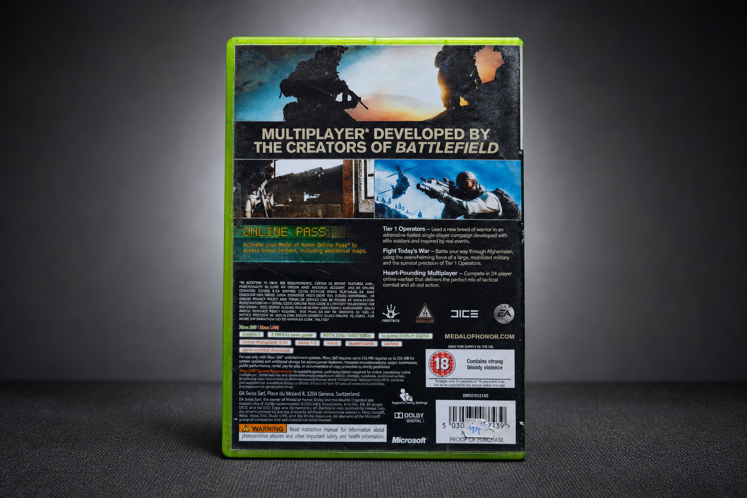 Medal of Honor – Xbox 360 (UK-Version / Englisch)