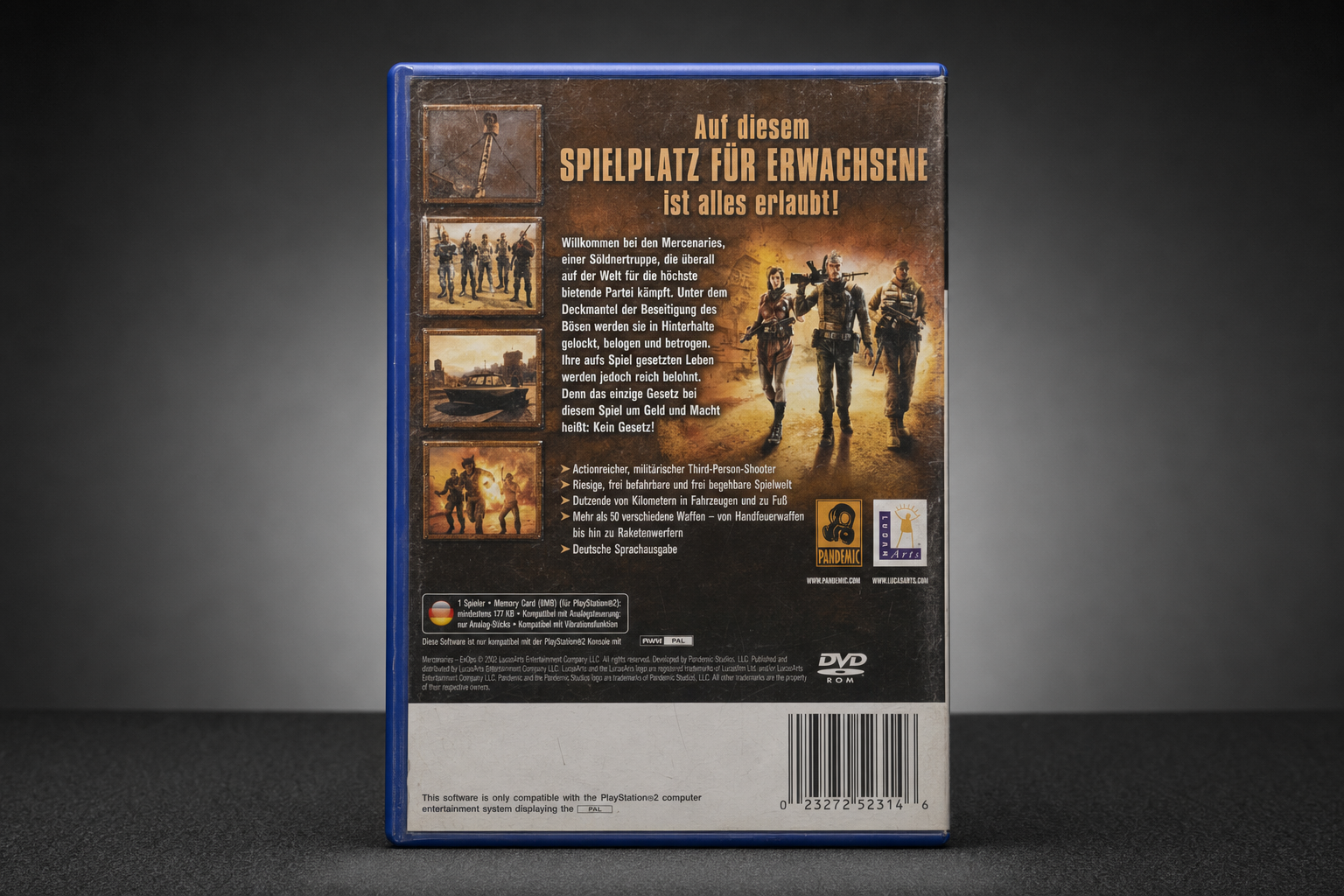 Mercenaries: Playground of Destruction – PlayStation 2