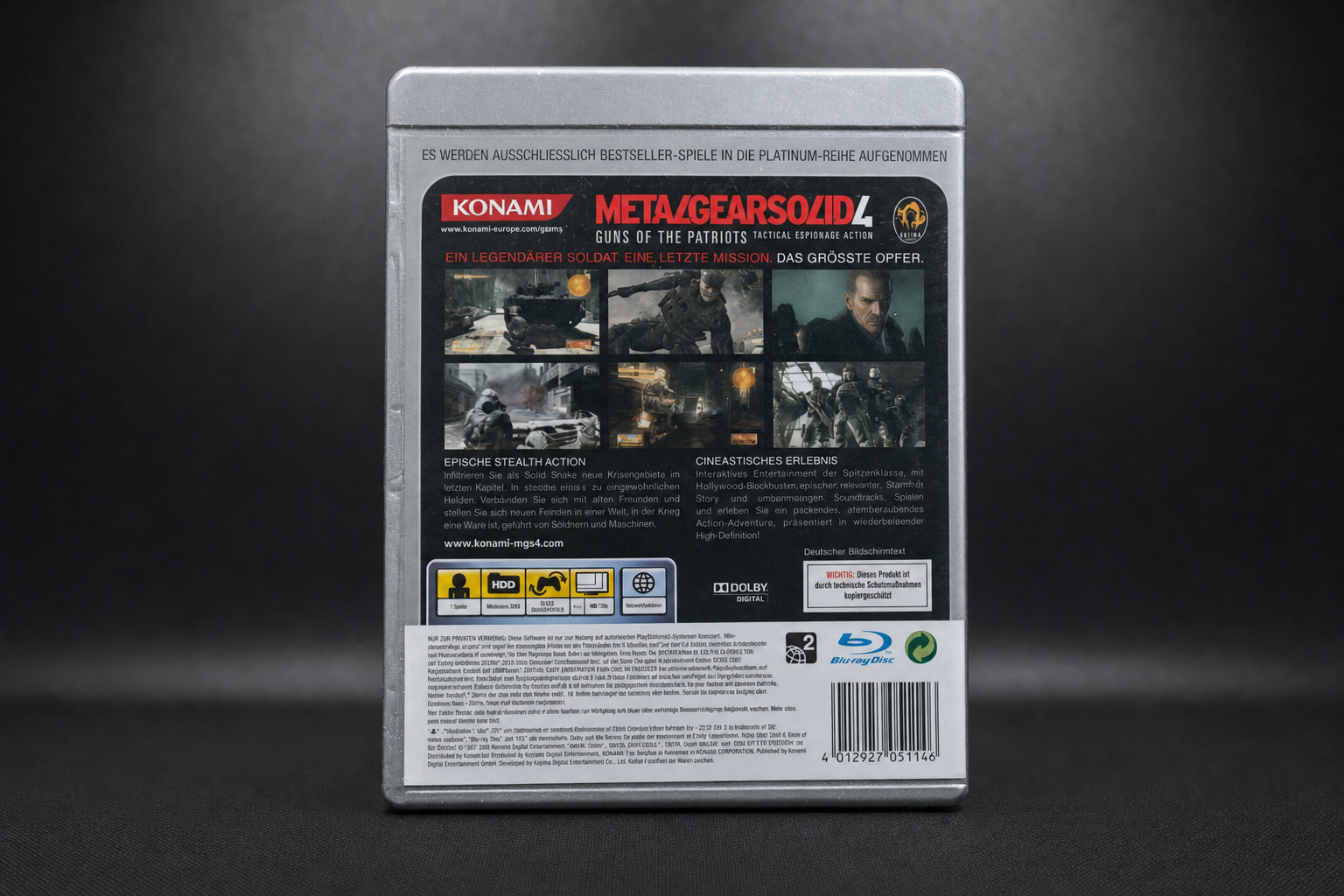 Metal Gear Solid 4: Guns of the Patriots – PlayStation 3