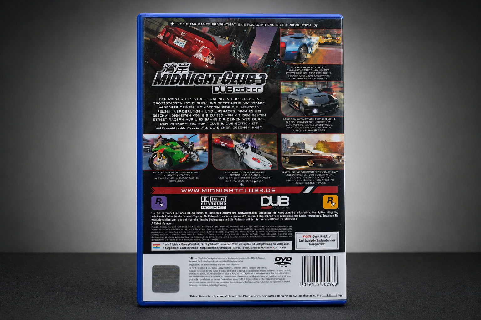 Midnight Club 3: DUB Edition – PlayStation 2