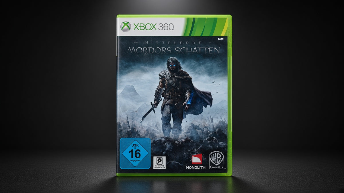 Mittelerde Mordors Schatten Xbox 360 – Vorderseite