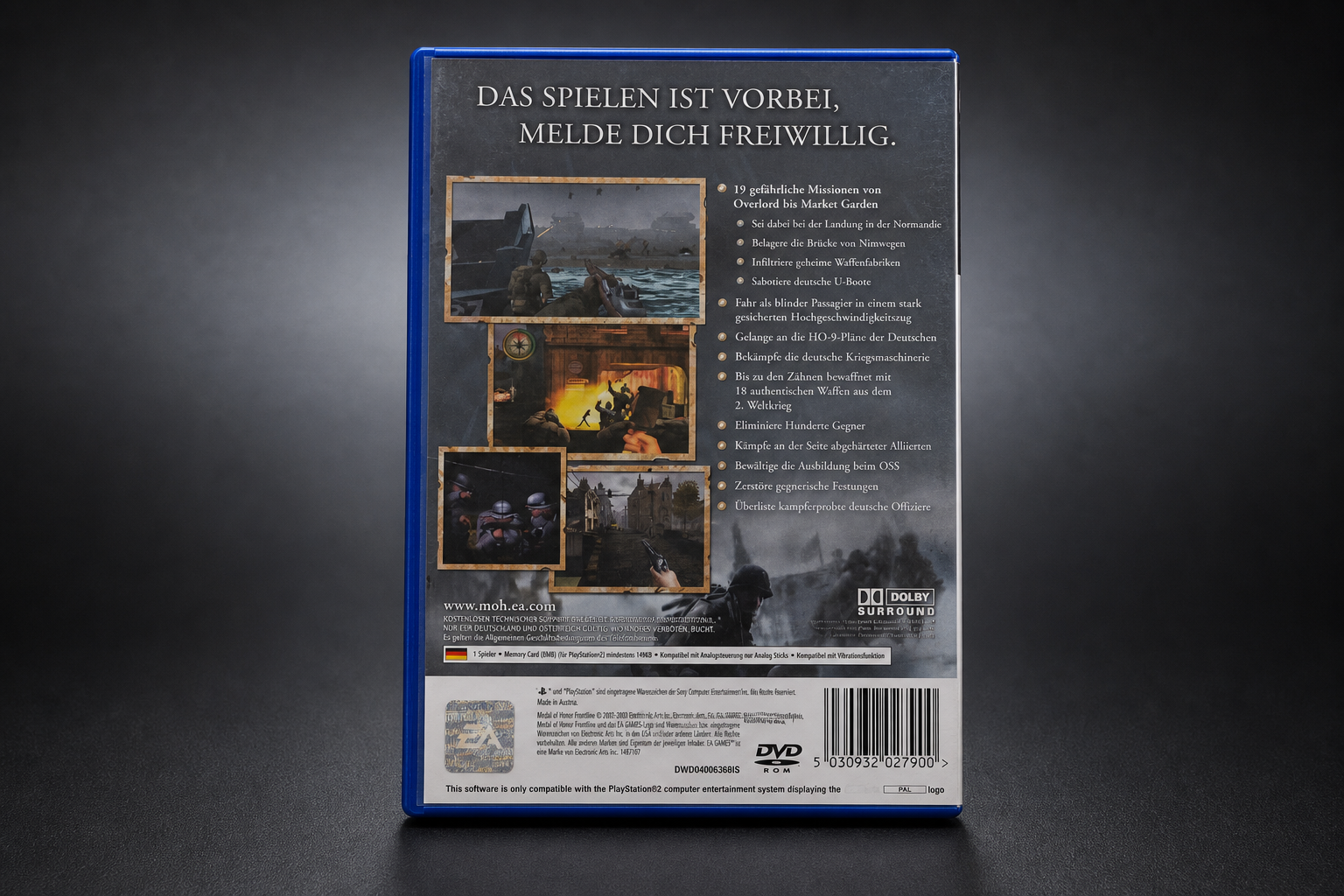 Medal of Honor: Frontline – PlayStation 2