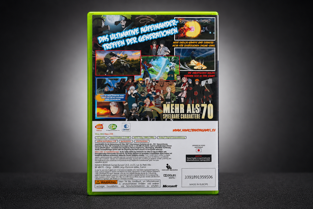 Naruto Shippuden: Ultimate Ninja Storm Generations – Card Edition – Xbox 360