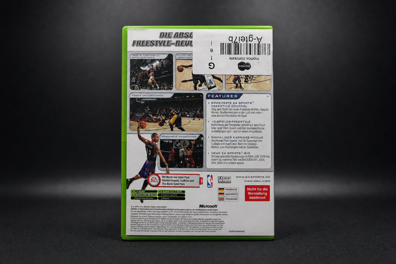 NBA Live 2004 – Xbox