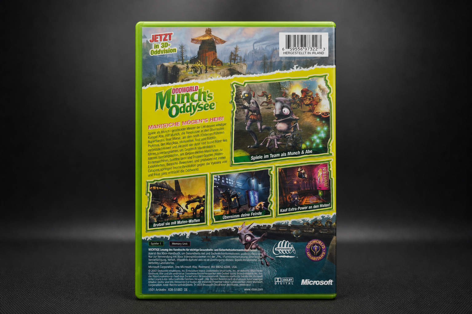 Oddworld: Munch's Oddysee – Xbox
