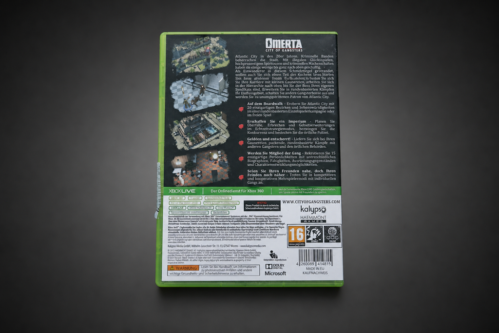 Omerta: City of Gangsters – Xbox 360