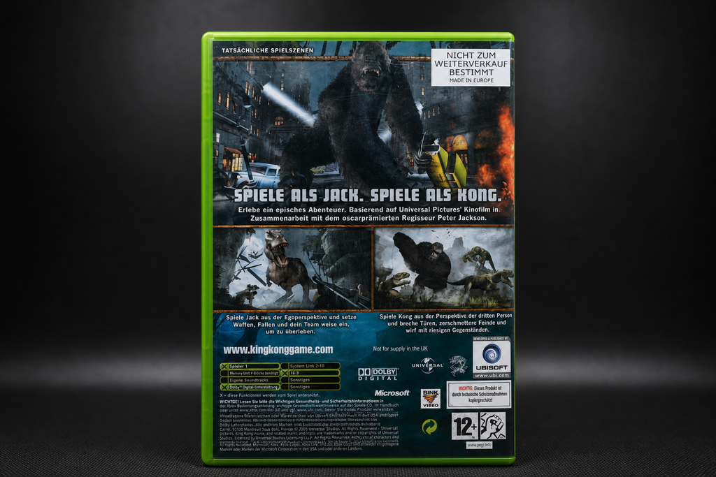 Peter Jackson's King Kong: The Official Game of the Movie – Xbox
