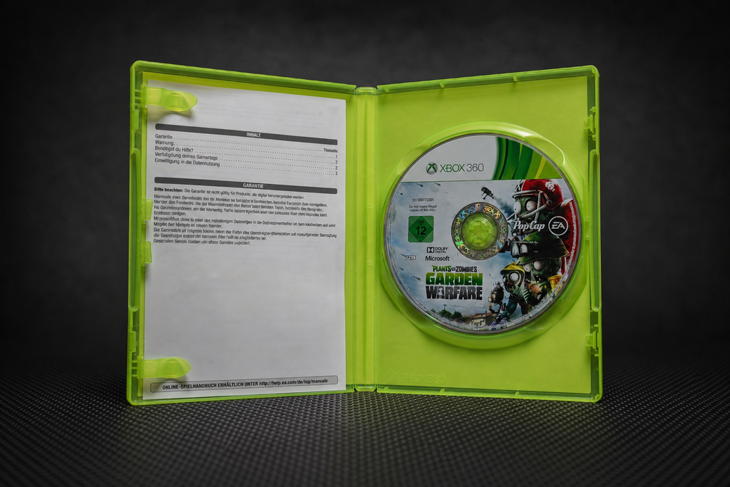 Plants vs. Zombies Garden Warfare Xbox 360 – Offen mit CD