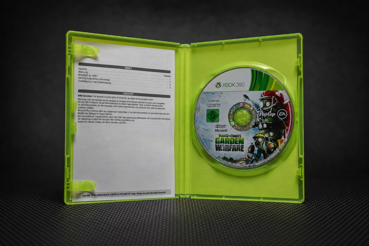 Plants vs. Zombies Garden Warfare Xbox 360 – Offen mit CD